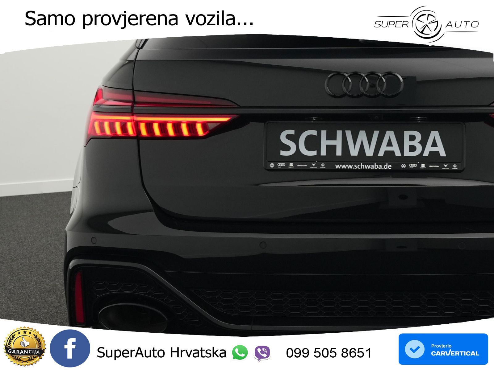Audi RS6 Avant 4.0 TFSI V8 (600 KS) quattro Tiptronic LED+GR SJED+ACC