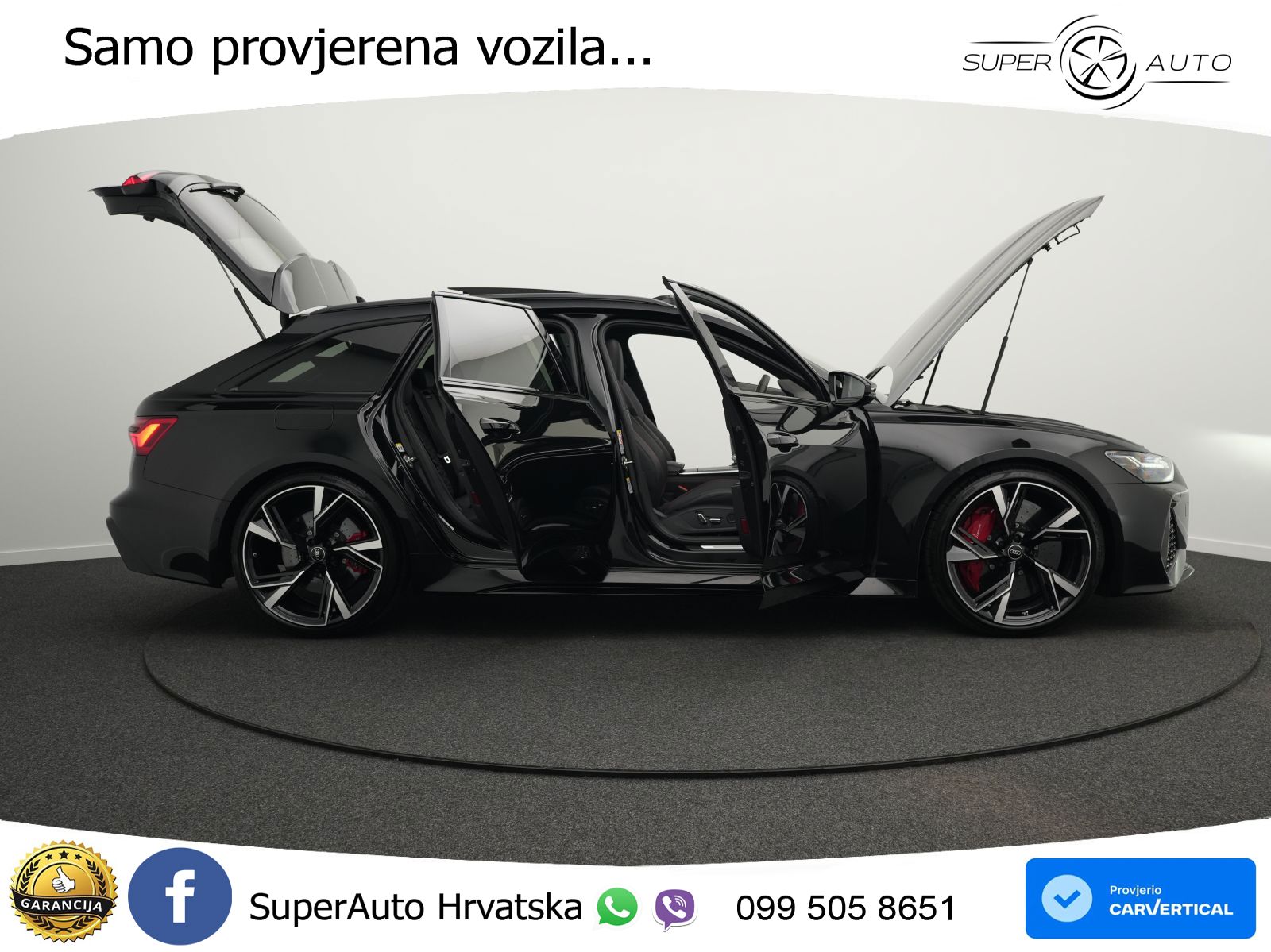 Audi RS6 Avant 4.0 TFSI V8 (600 KS) quattro Tiptronic LED+GR SJED+ACC