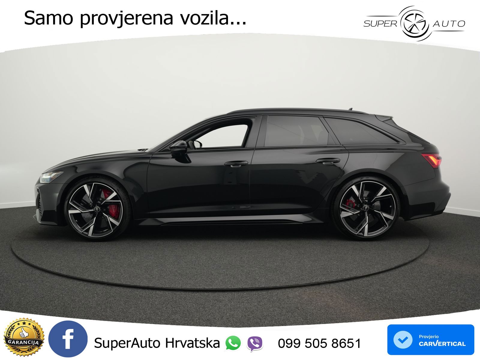 Audi RS6 Avant 4.0 TFSI V8 (600 KS) quattro Tiptronic LED+GR SJED+ACC