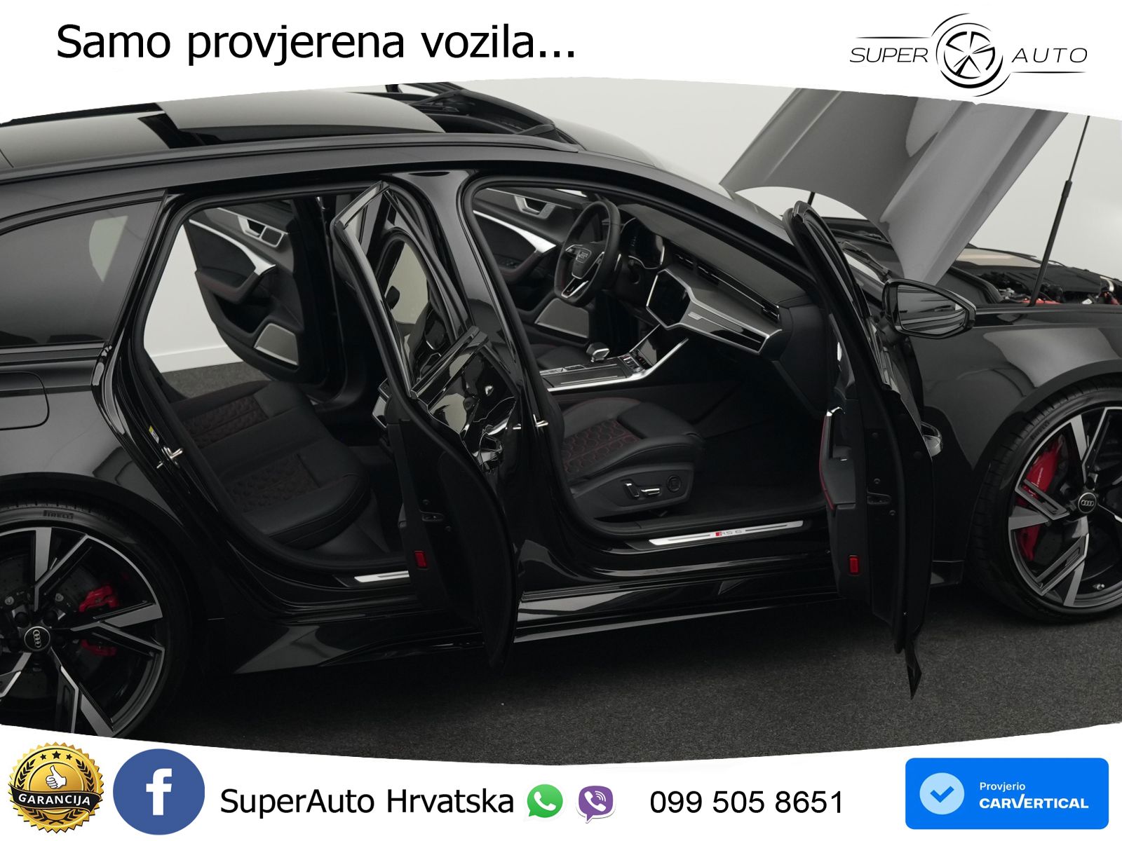 Audi RS6 Avant 4.0 TFSI V8 (600 KS) quattro Tiptronic LED+GR SJED+ACC