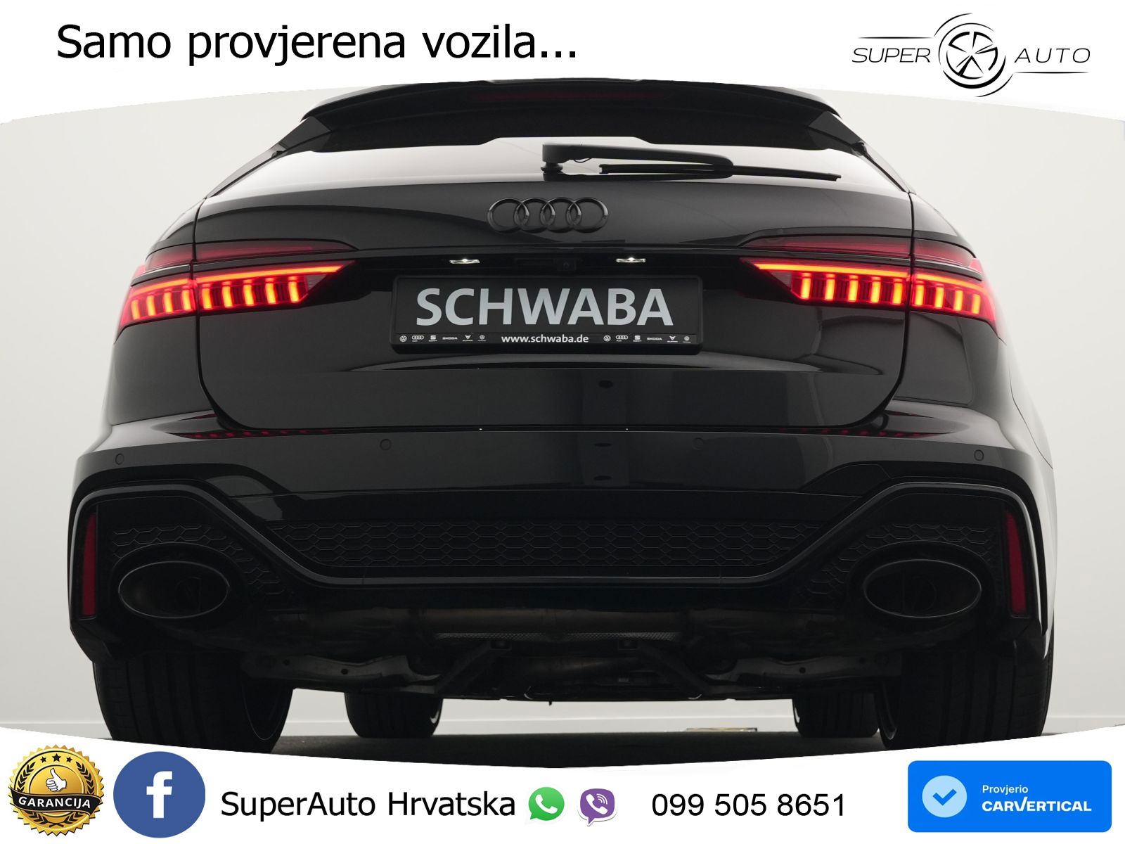 Audi RS6 Avant 4.0 TFSI V8 (600 KS) quattro Tiptronic LED+GR SJED+ACC