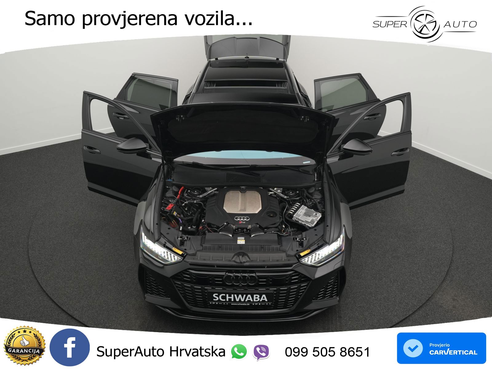 Audi RS6 Avant 4.0 TFSI V8 (600 KS) quattro Tiptronic LED+GR SJED+ACC