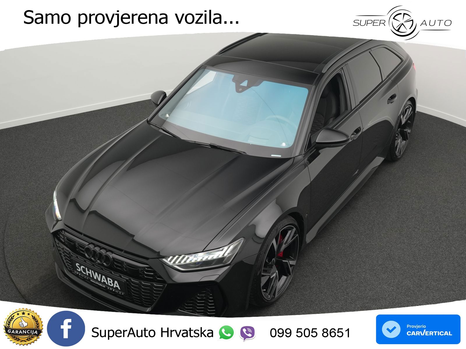 Audi RS6 Avant 4.0 TFSI V8 (600 KS) quattro Tiptronic LED+GR SJED+ACC