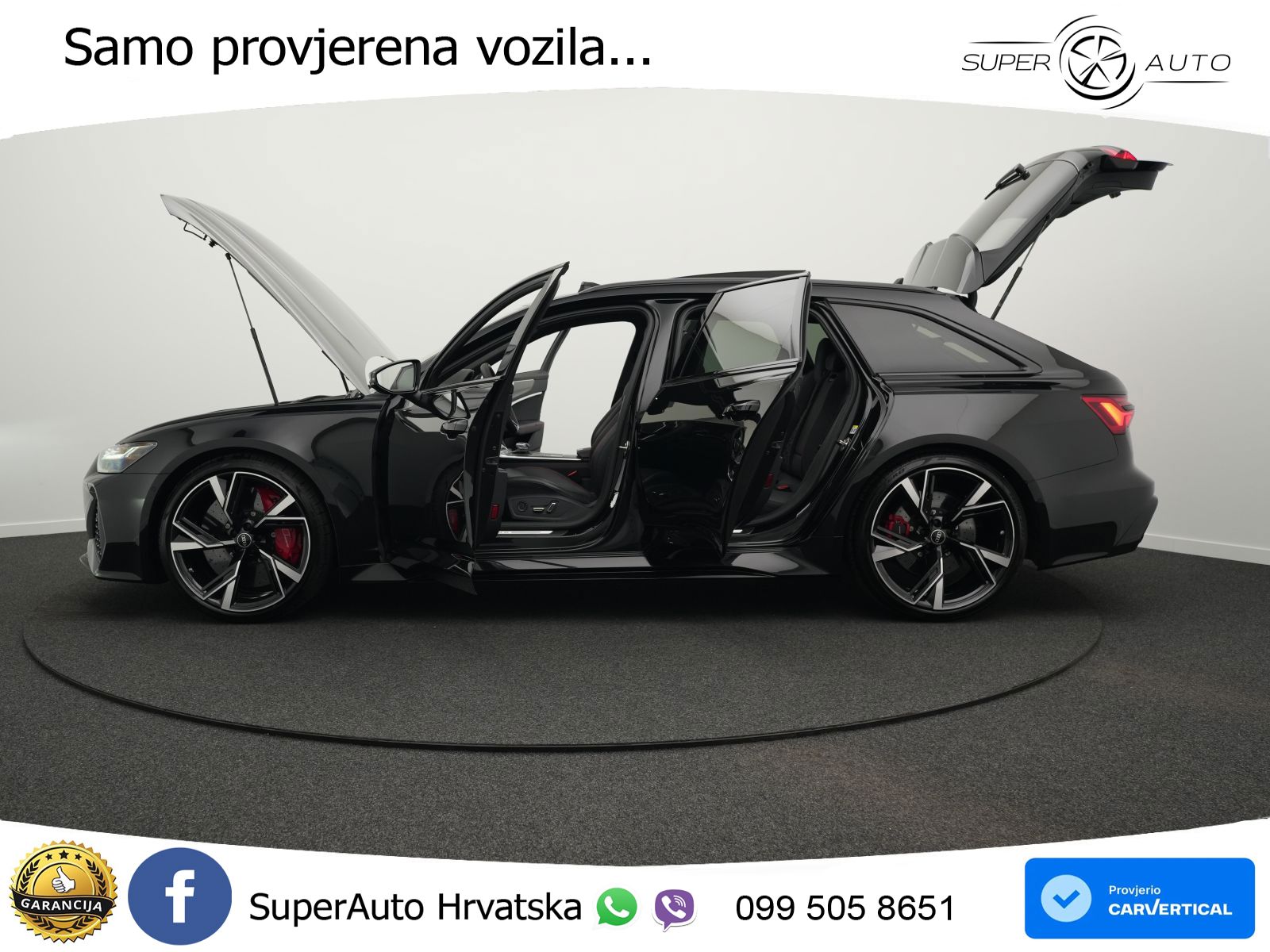 Audi RS6 Avant 4.0 TFSI V8 (600 KS) quattro Tiptronic LED+GR SJED+ACC