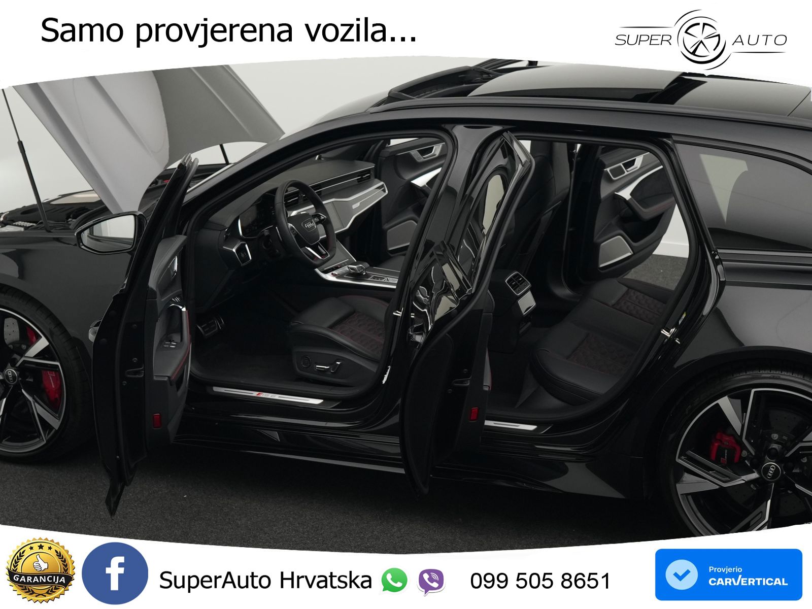 Audi RS6 Avant 4.0 TFSI V8 (600 KS) quattro Tiptronic LED+GR SJED+ACC