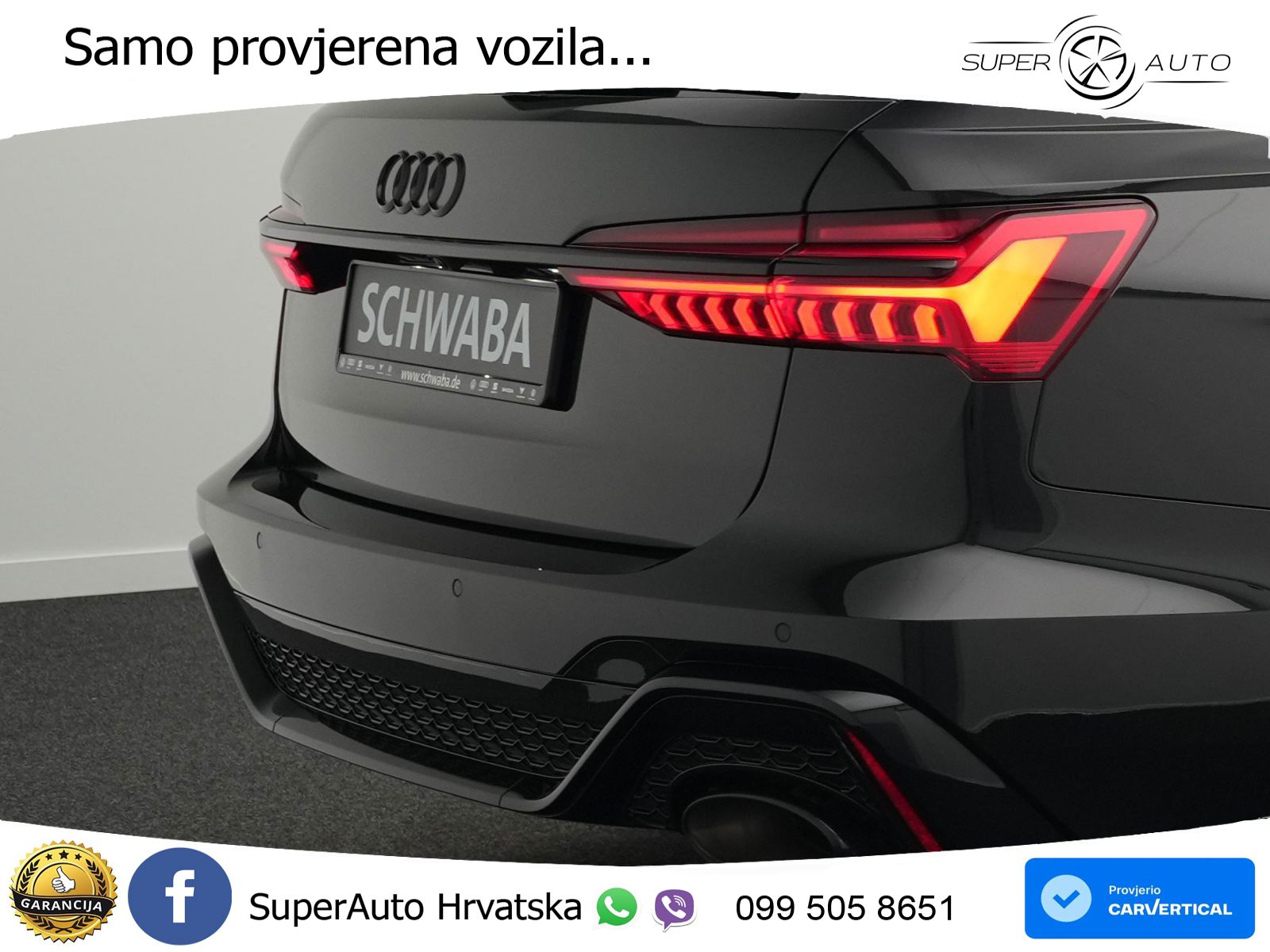 Audi RS6 Avant 4.0 TFSI V8 (600 KS) quattro Tiptronic LED+GR SJED+ACC