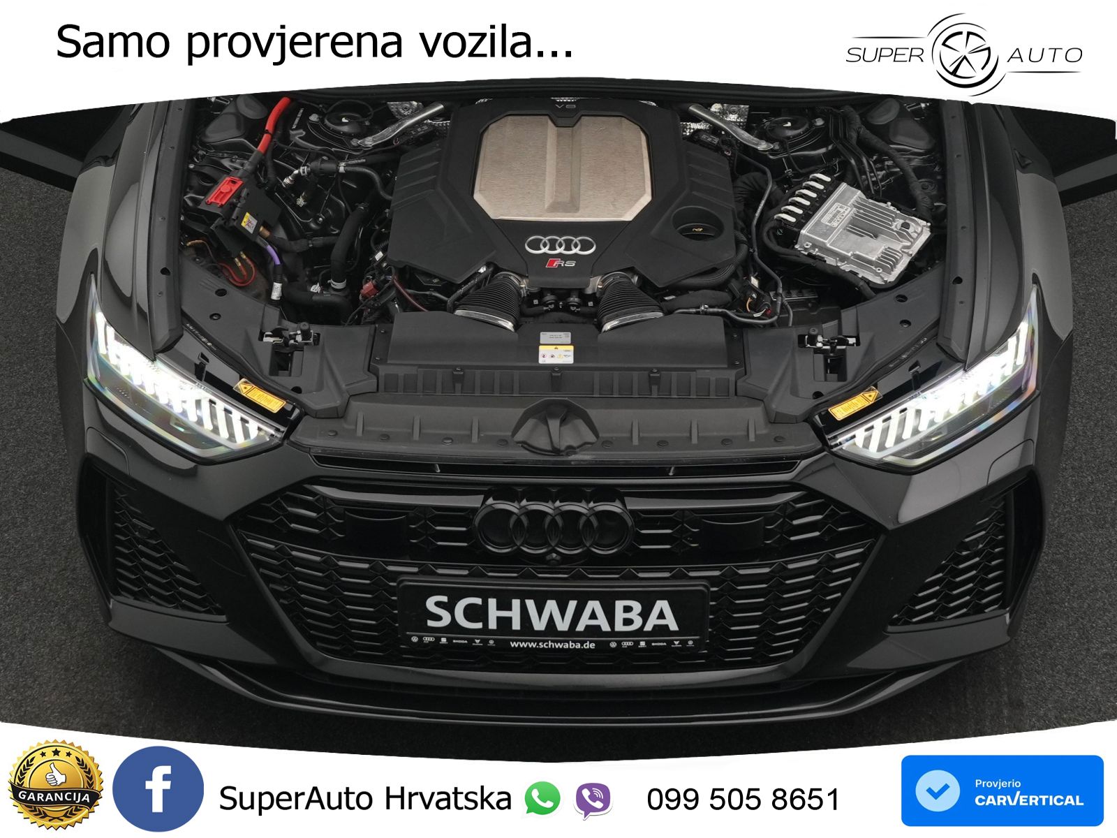 Audi RS6 Avant 4.0 TFSI V8 (600 KS) quattro Tiptronic LED+GR SJED+ACC