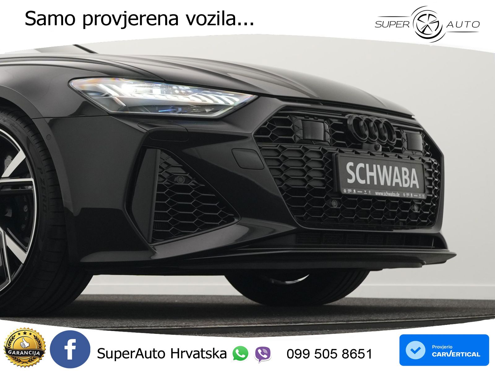 Audi RS6 Avant 4.0 TFSI V8 (600 KS) quattro Tiptronic LED+GR SJED+ACC