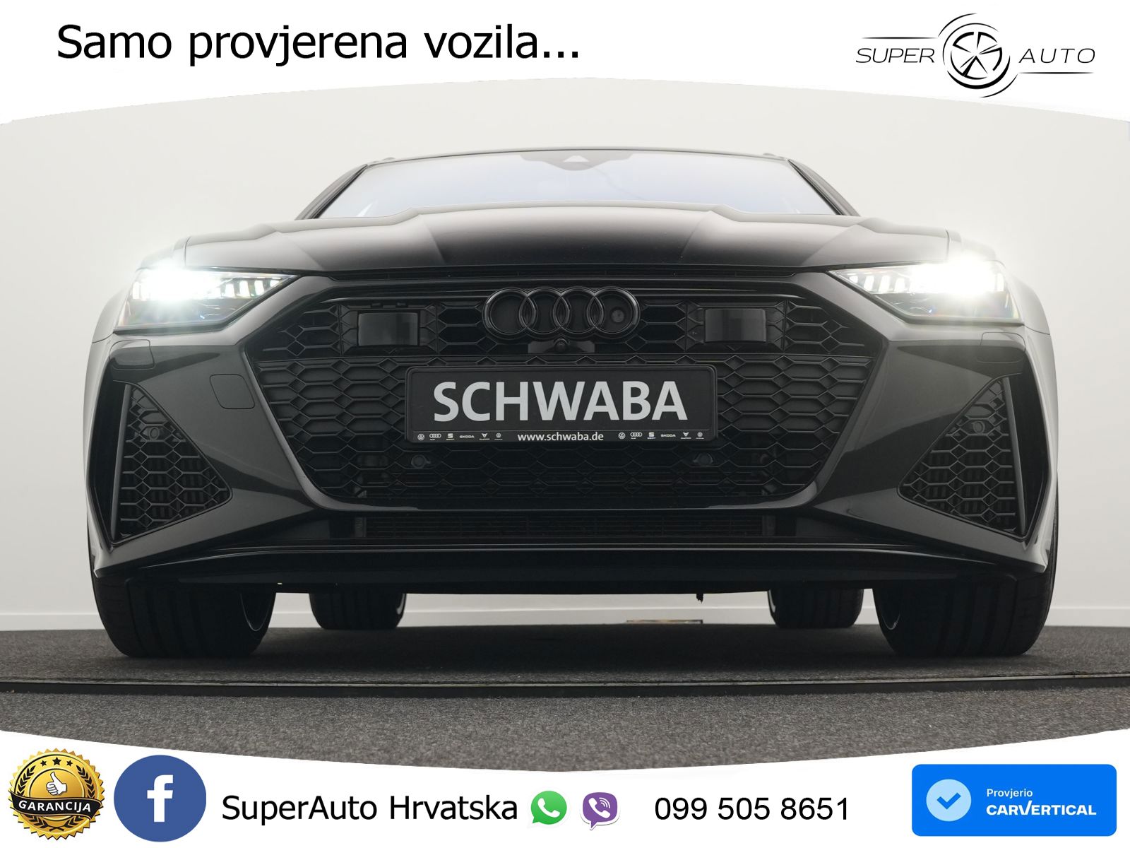 Audi RS6 Avant 4.0 TFSI V8 (600 KS) quattro Tiptronic LED+GR SJED+ACC
