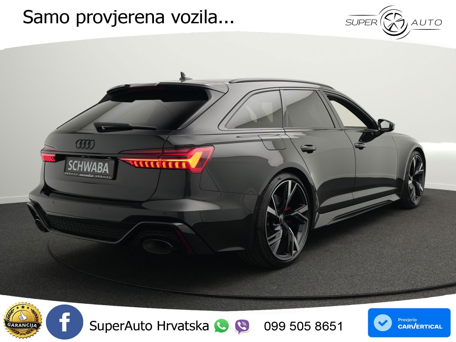 Audi RS6 Avant 4.0 TFSI V8 (600 KS) quattro Tiptronic LED+GR SJED+ACC