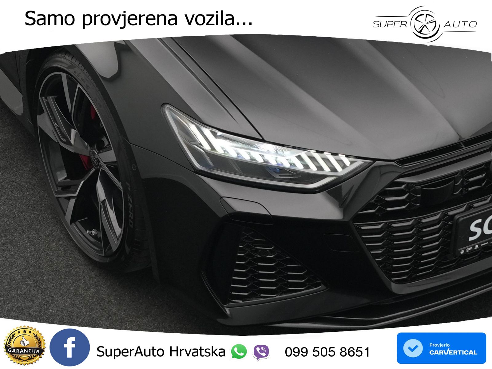 Audi RS6 Avant 4.0 TFSI V8 (600 KS) quattro Tiptronic LED+GR SJED+ACC