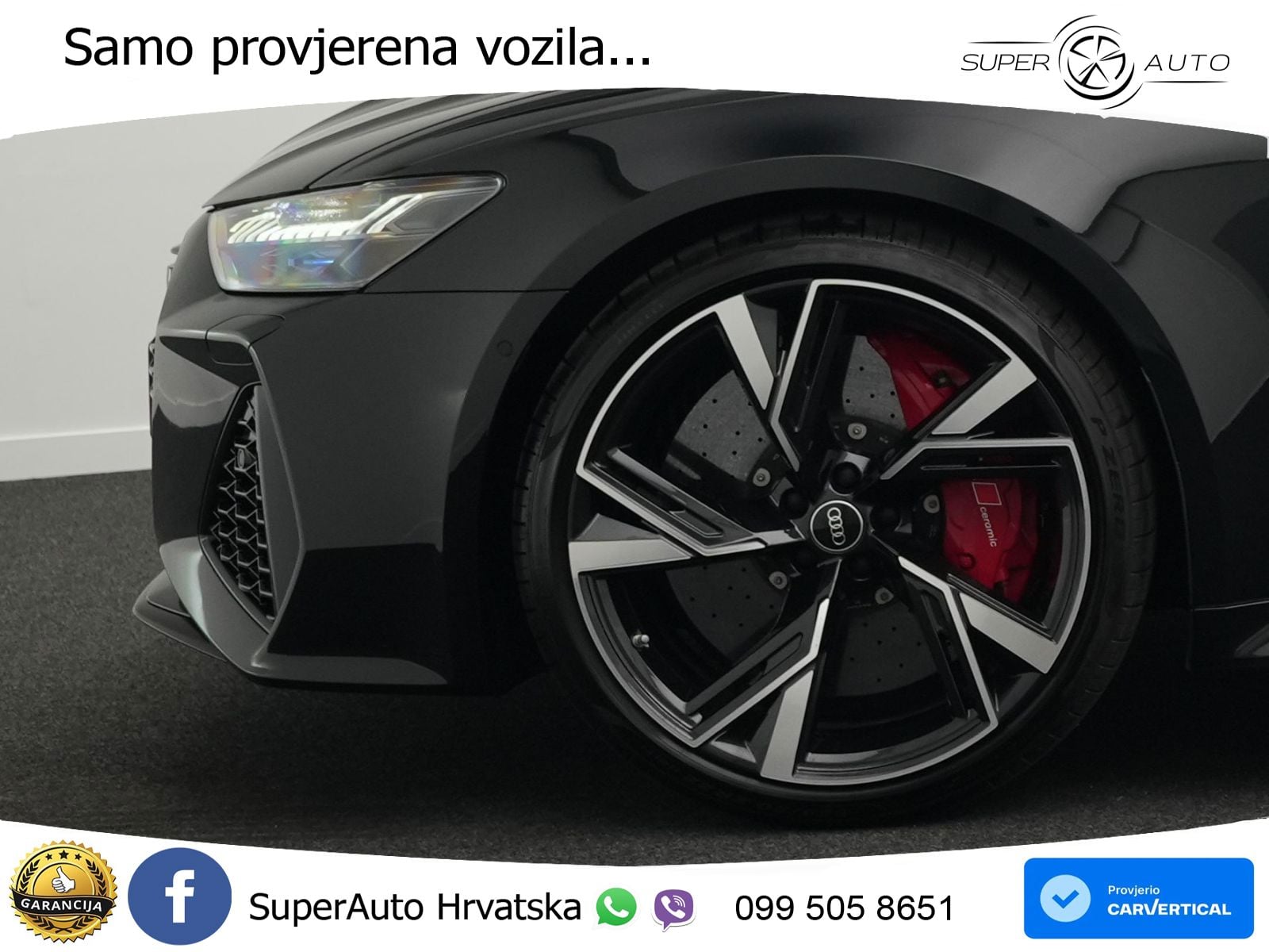 Audi RS6 Avant 4.0 TFSI V8 (600 KS) quattro Tiptronic LED+GR SJED+ACC