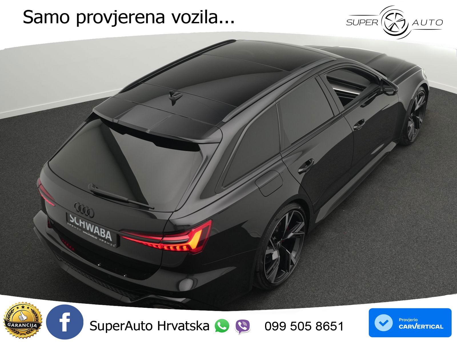 Audi RS6 Avant 4.0 TFSI V8 (600 KS) quattro Tiptronic LED+GR SJED+ACC