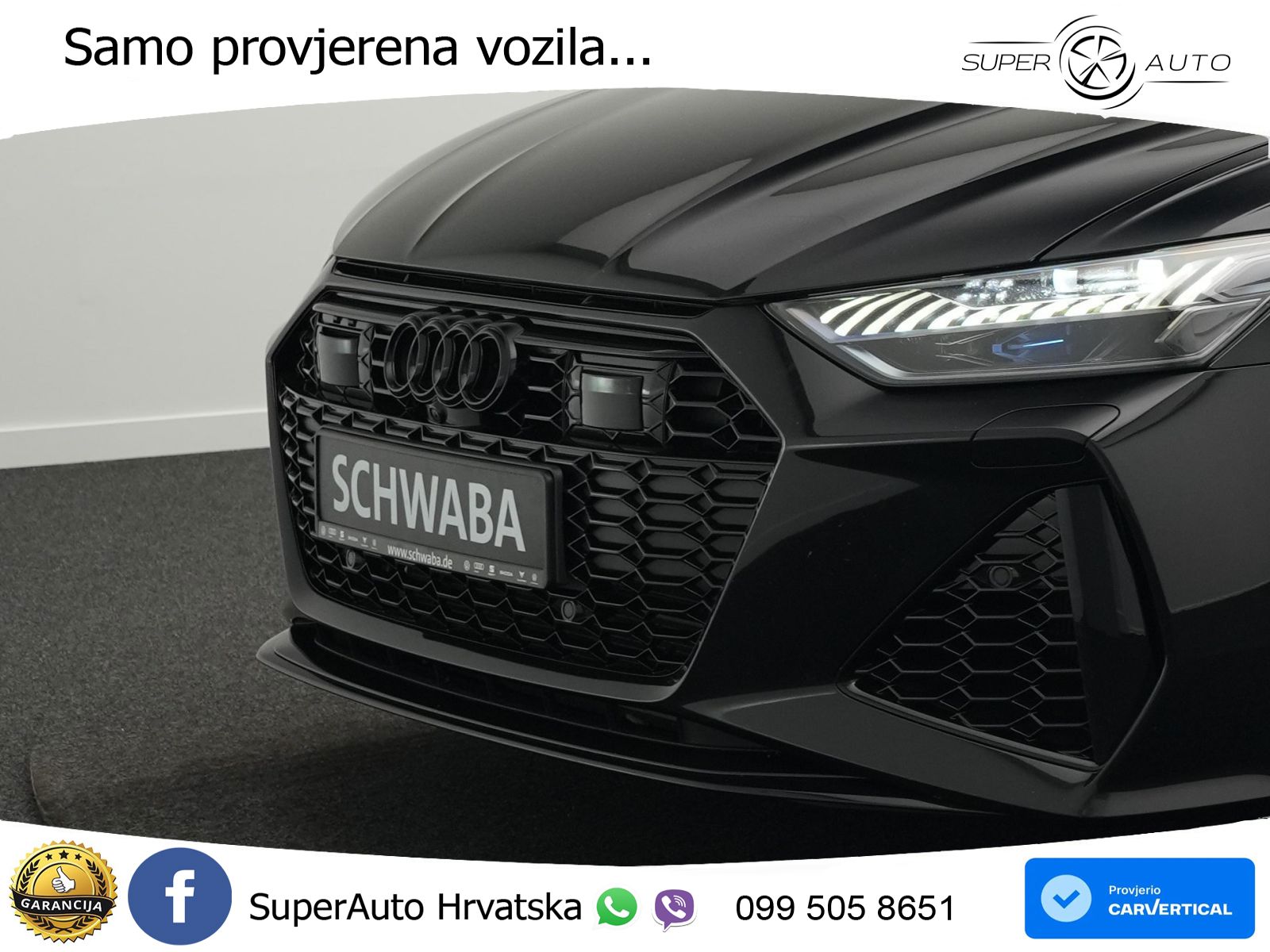 Audi RS6 Avant 4.0 TFSI V8 (600 KS) quattro Tiptronic LED+GR SJED+ACC