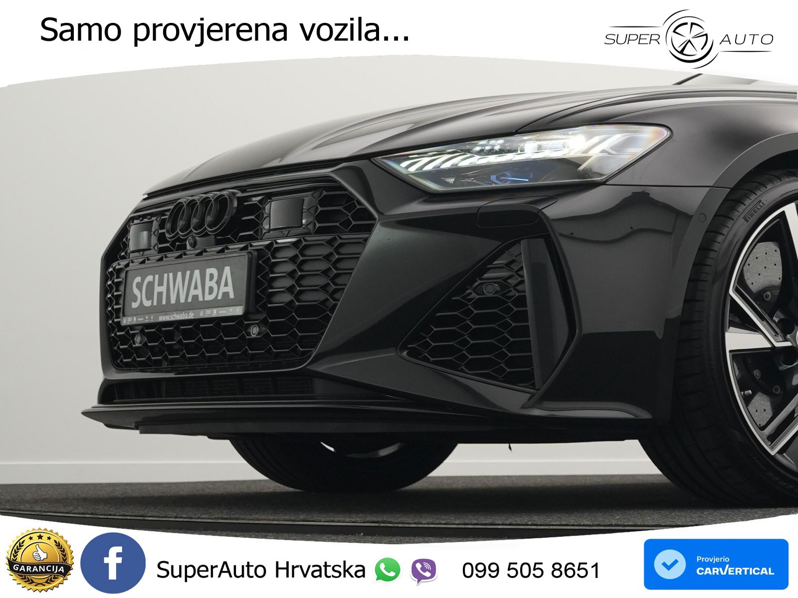 Audi RS6 Avant 4.0 TFSI V8 (600 KS) quattro Tiptronic LED+GR SJED+ACC