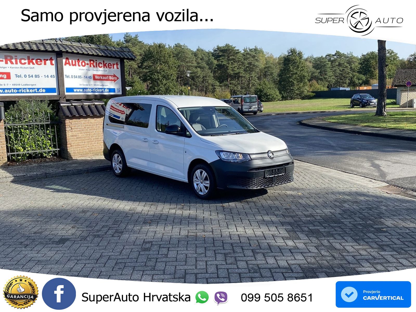 Volkswagen Caddy Maxi Rollstuhlgerecht | Kamera | App-Conne 102 KS