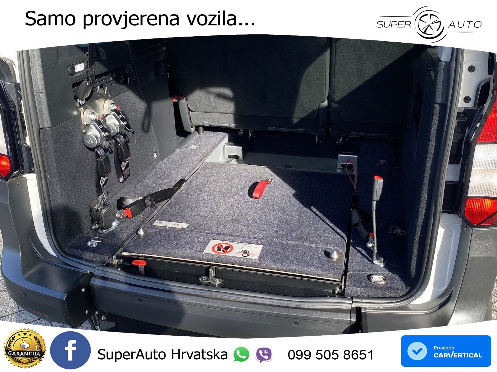 Volkswagen Caddy Maxi Rollstuhlgerecht | Kamera | App-Conne 102 KS
