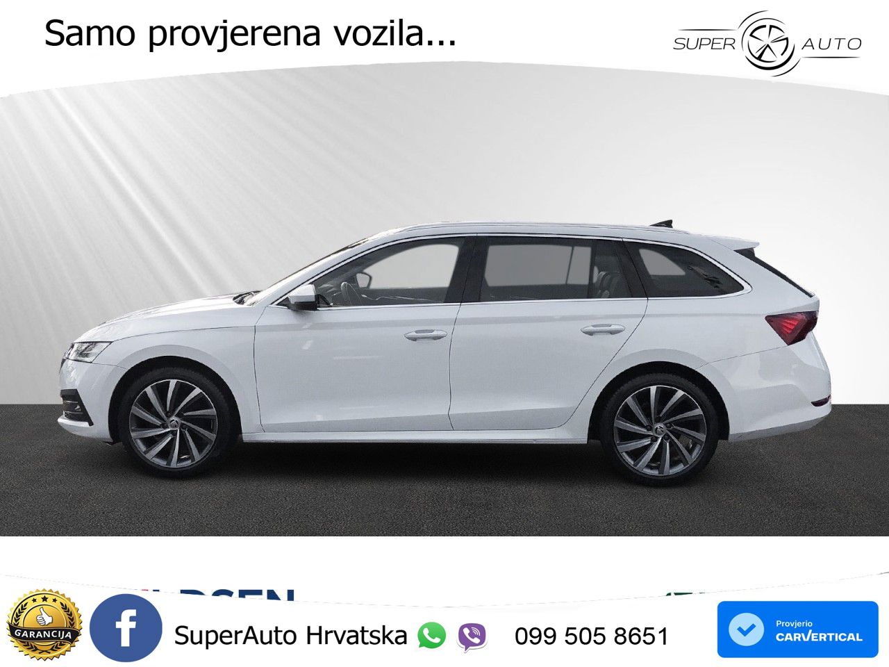 Škoda Octavia Combi 2.0 TDI (150 KS) DSG LED+GR SJED+ACC