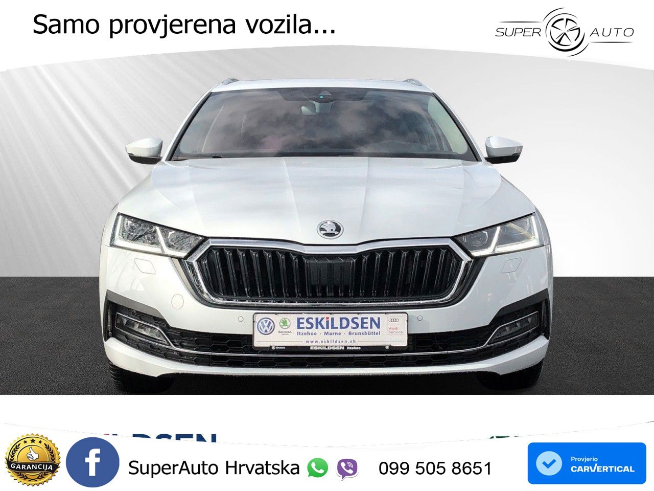 Škoda Octavia Combi 2.0 TDI (150 KS) DSG LED+GR SJED+ACC