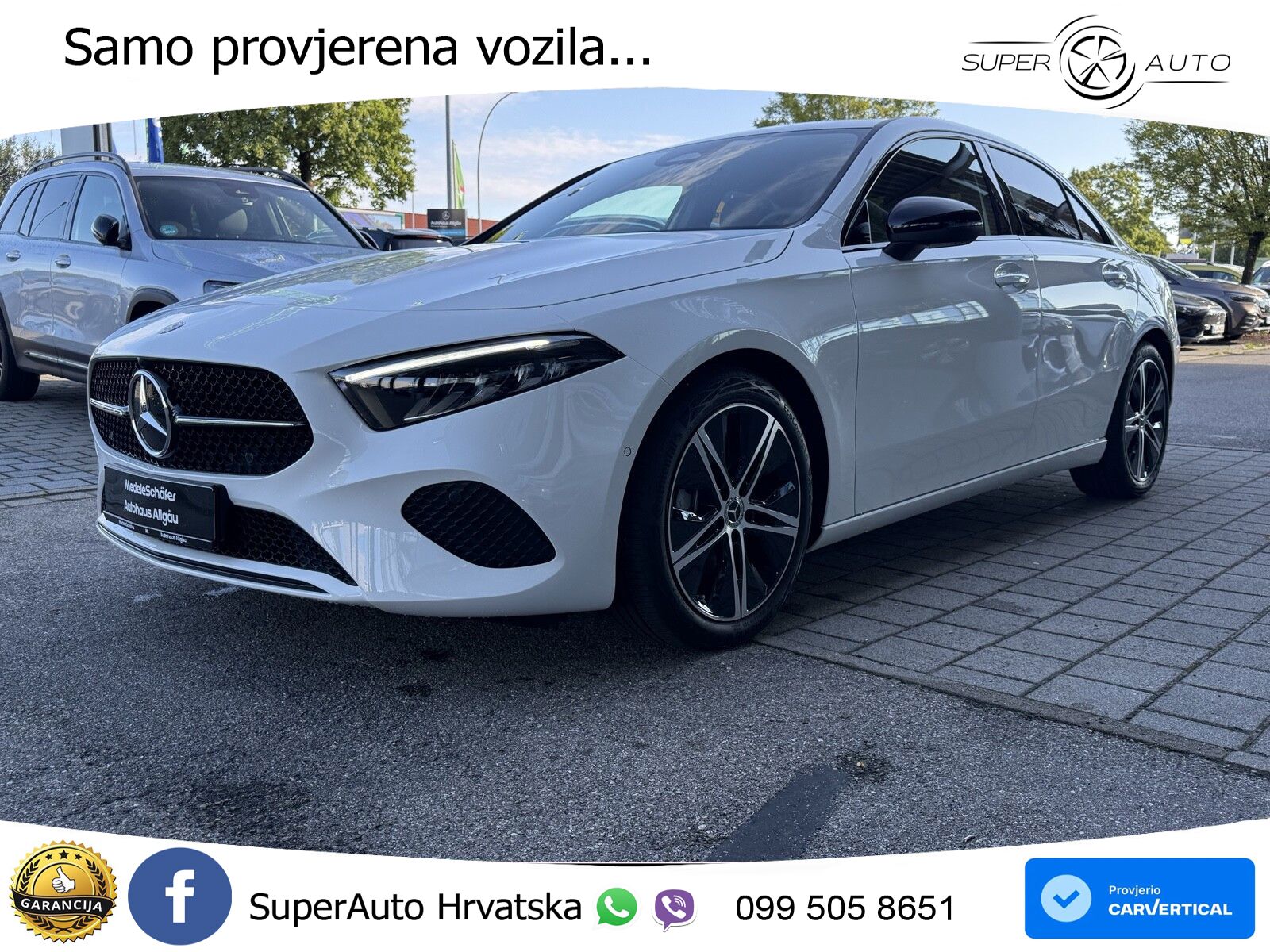 Mercedes-Benz A 200 7G-DCT LED+GR SJED+ACC