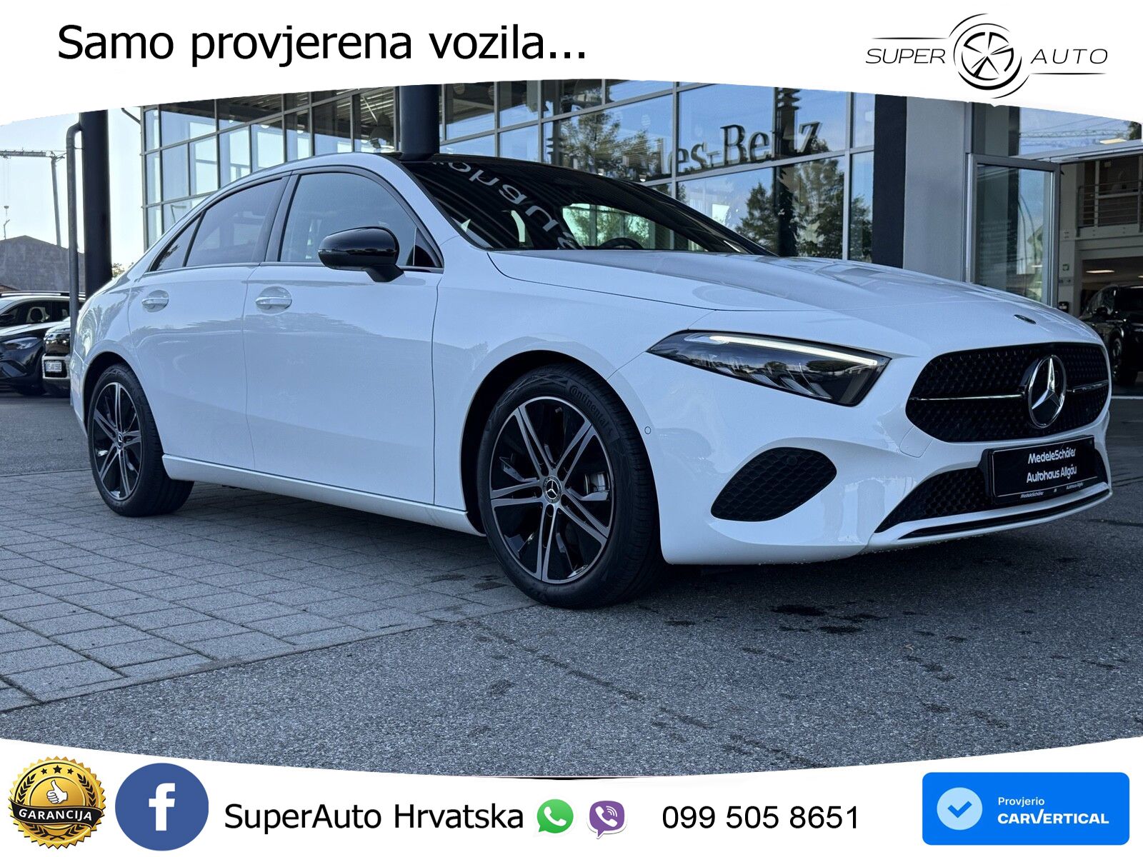 Mercedes-Benz A 200 7G-DCT LED+GR SJED+ACC