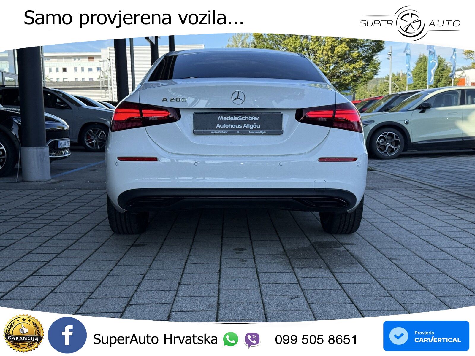 Mercedes-Benz A 200 7G-DCT LED+GR SJED+ACC