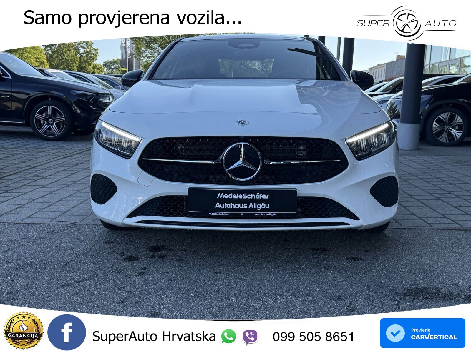 Mercedes-Benz A 200 7G-DCT LED+GR SJED+ACC