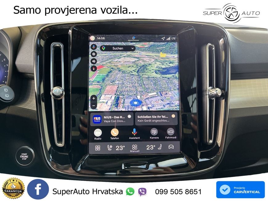Volvo XC40 2.0 B3 163 KS Automatic LED+GR SJED+ACC