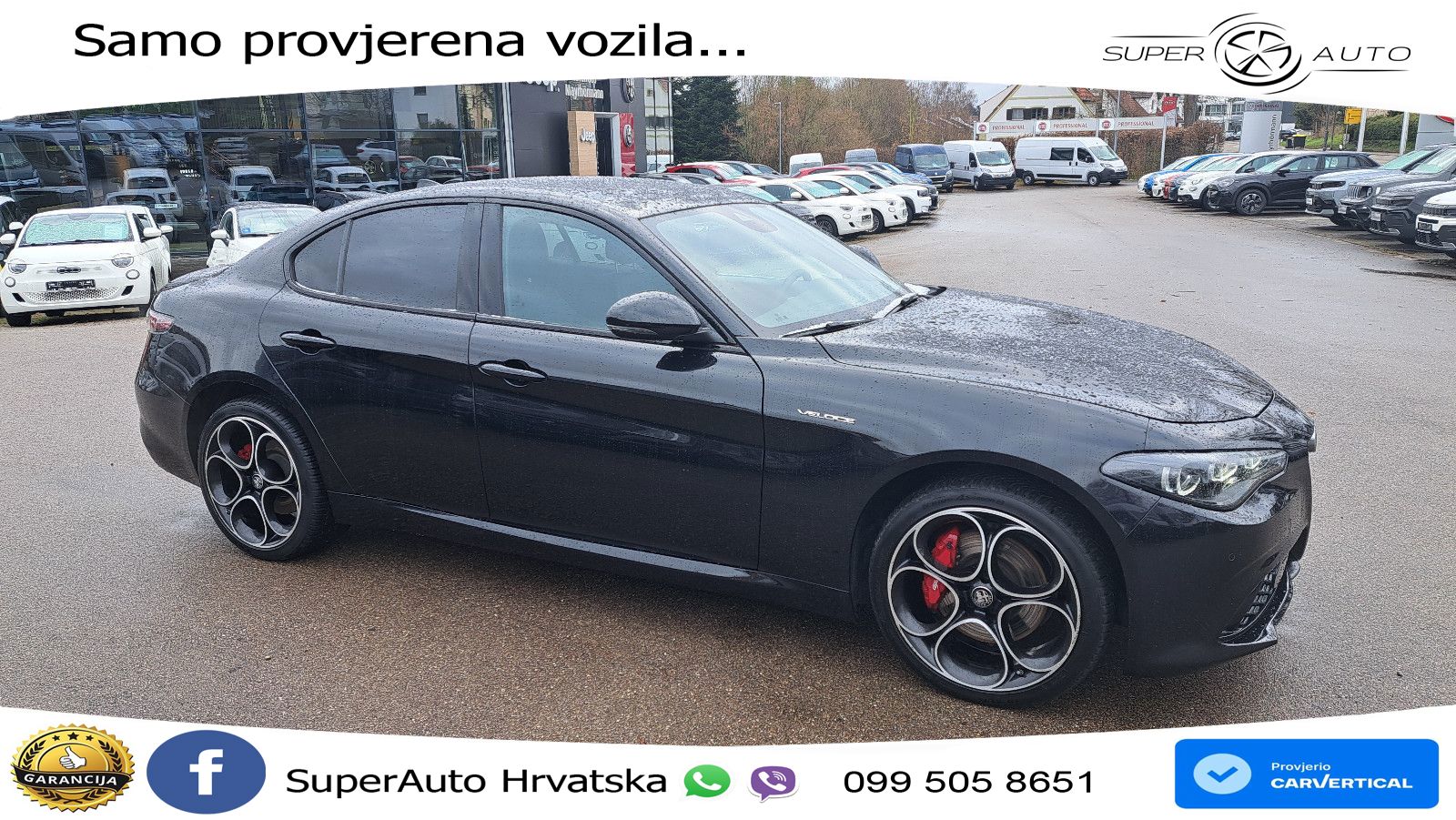 Alfa Romeo Giulia 2.0 Turbo (280 KS) Q4 Automatic LED+GR SJED+ACC