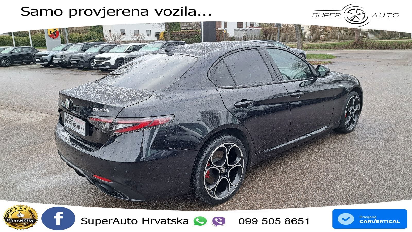 Alfa Romeo Giulia 2.0 Turbo (280 KS) Q4 Automatic LED+GR SJED+ACC