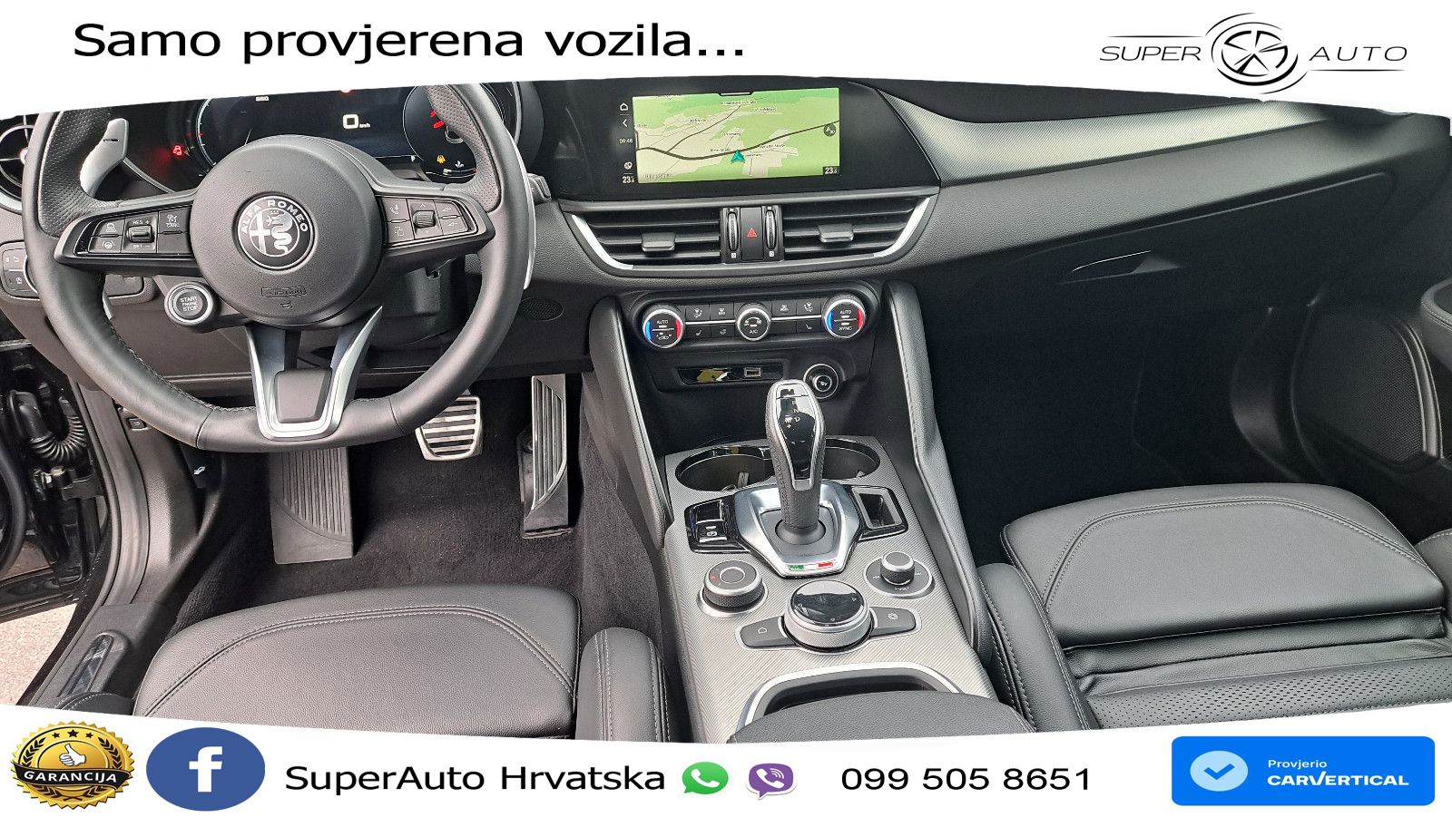 Alfa Romeo Giulia 2.0 Turbo (280 KS) Q4 Automatic LED+GR SJED+ACC
