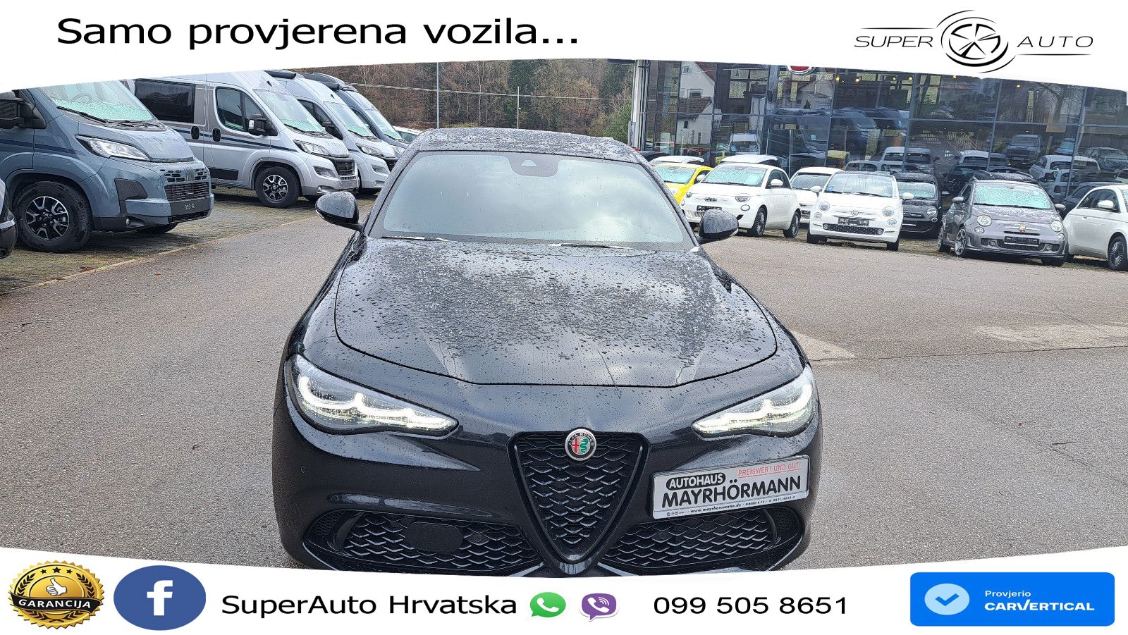Alfa Romeo Giulia 2.0 Turbo (280 KS) Q4 Automatic LED+GR SJED+ACC