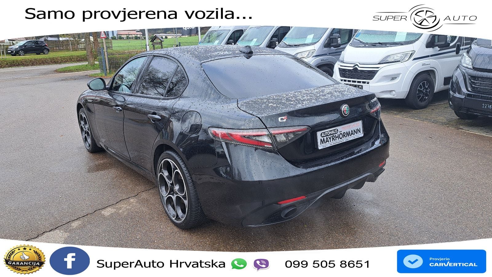 Alfa Romeo Giulia 2.0 Turbo (280 KS) Q4 Automatic LED+GR SJED+ACC