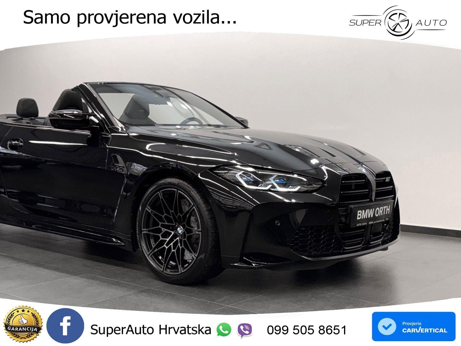 BMW M4 Convertible Competition 3.0 (510 KS) xDrive Steptronic ACC+HEAD+GR SJED+360+PANO