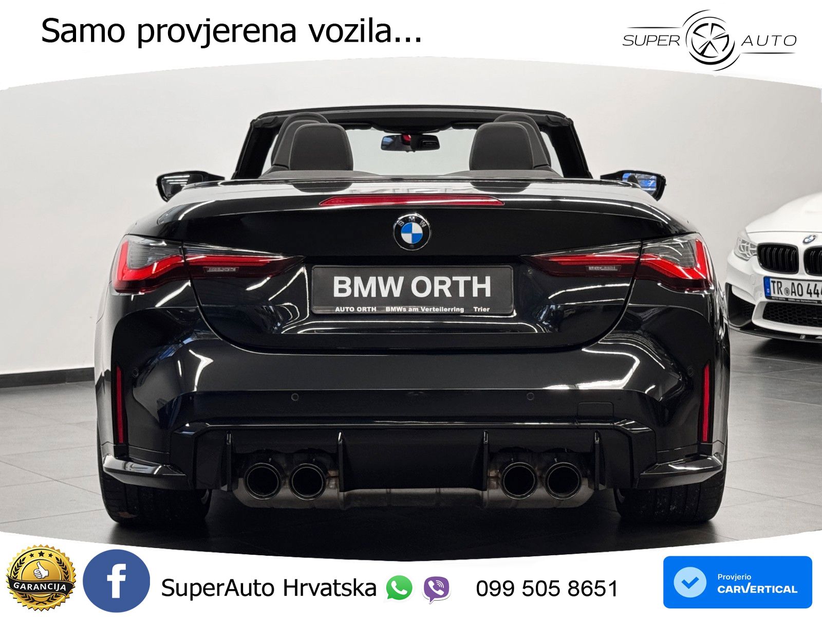 BMW M4 Convertible Competition 3.0 (510 KS) xDrive Steptronic ACC+HEAD+GR SJED+360+PANO