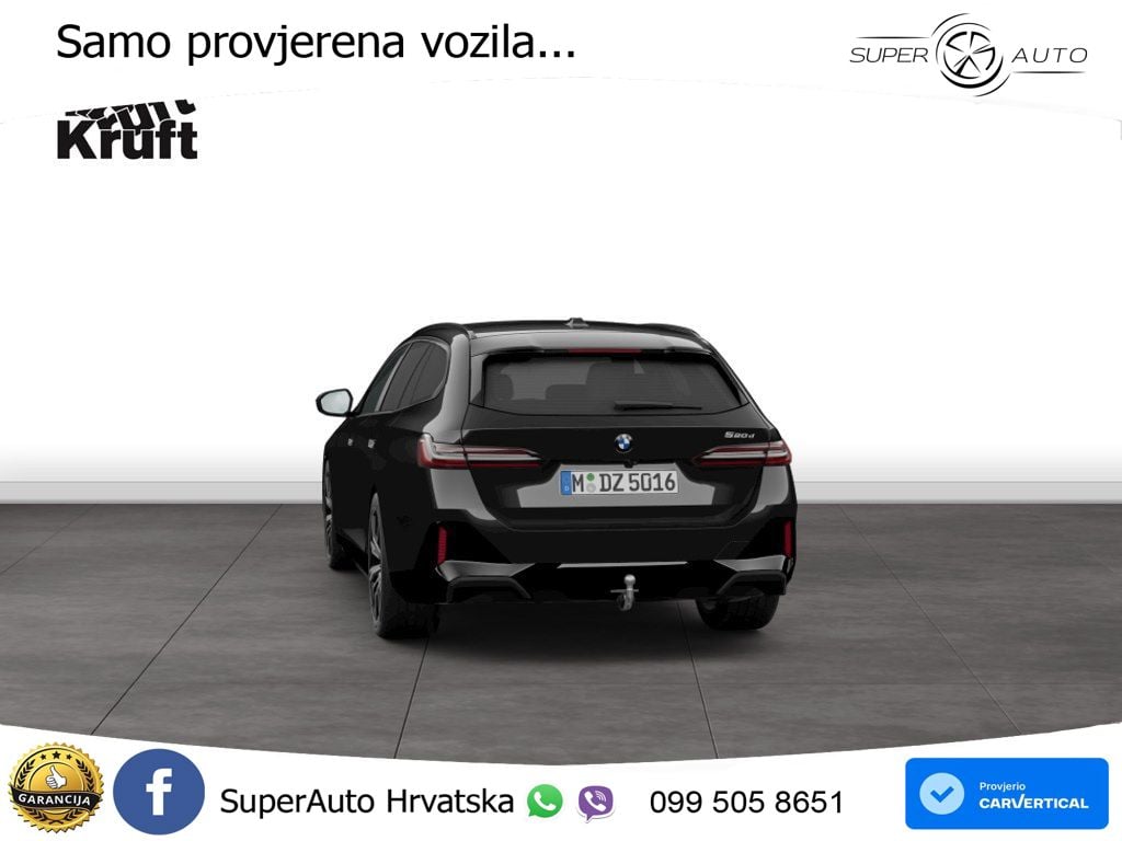 BMW 520d Touring (197 KS) Steptronic M Sport ACC+HEAD+4xGR SJED+360+PANO