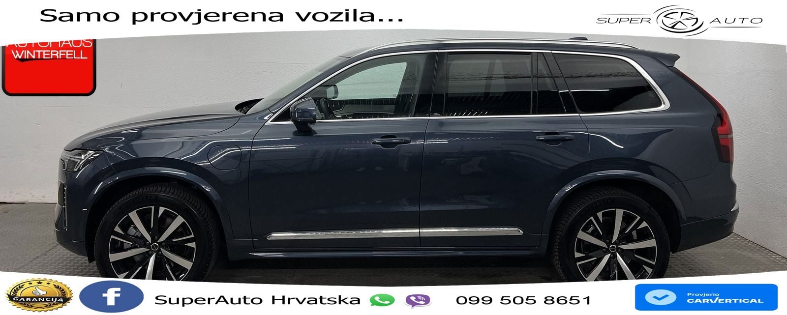Volvo XC90 2.0 T8 AWD Automatic MATRIX+GR SJED+KAM
