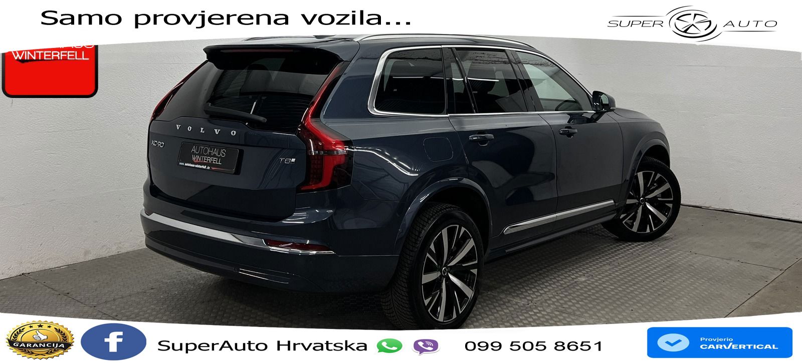 Volvo XC90 2.0 T8 AWD Automatic MATRIX+GR SJED+KAM