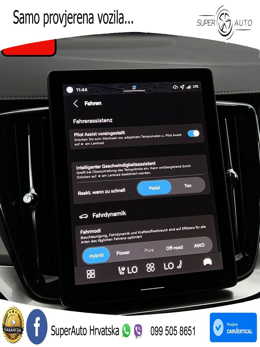 Volvo XC90 2.0 T8 AWD Automatic MATRIX+GR SJED+KAM