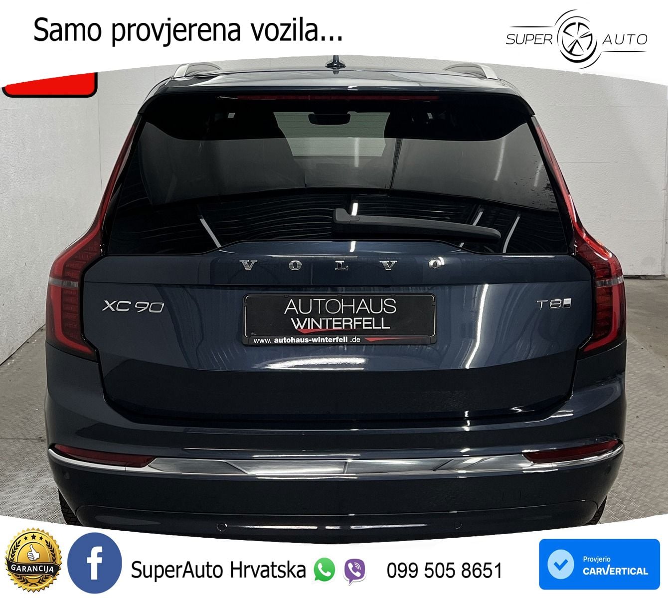 Volvo XC90 2.0 T8 AWD Automatic MATRIX+GR SJED+KAM