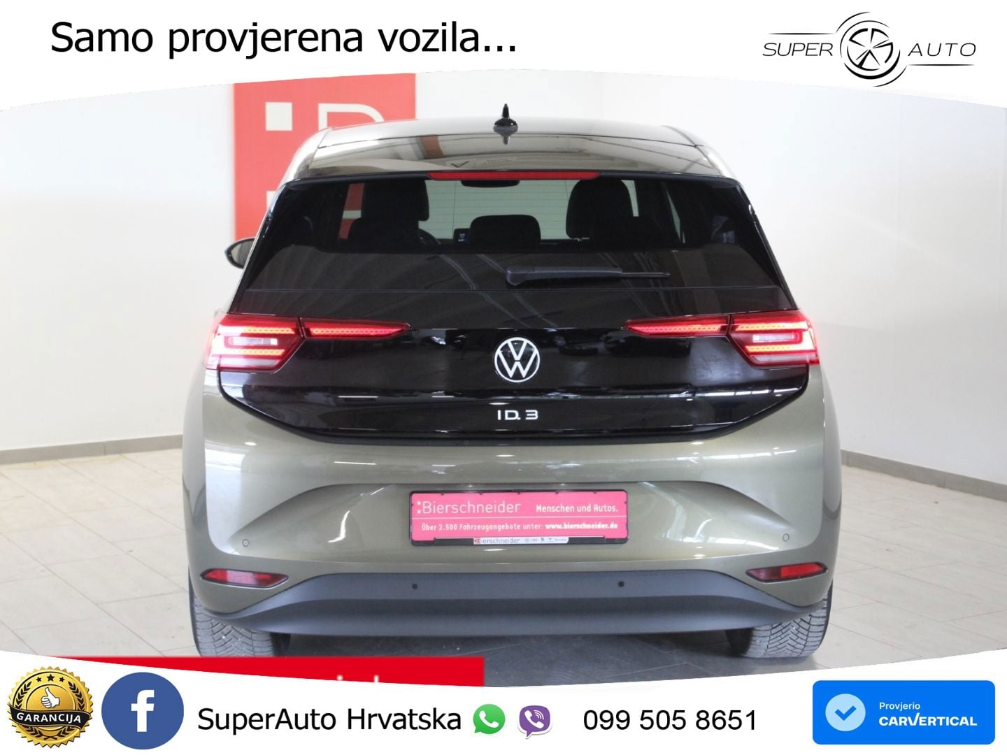 Volkswagen ID.3 Pro 62 kWh (204 KS)