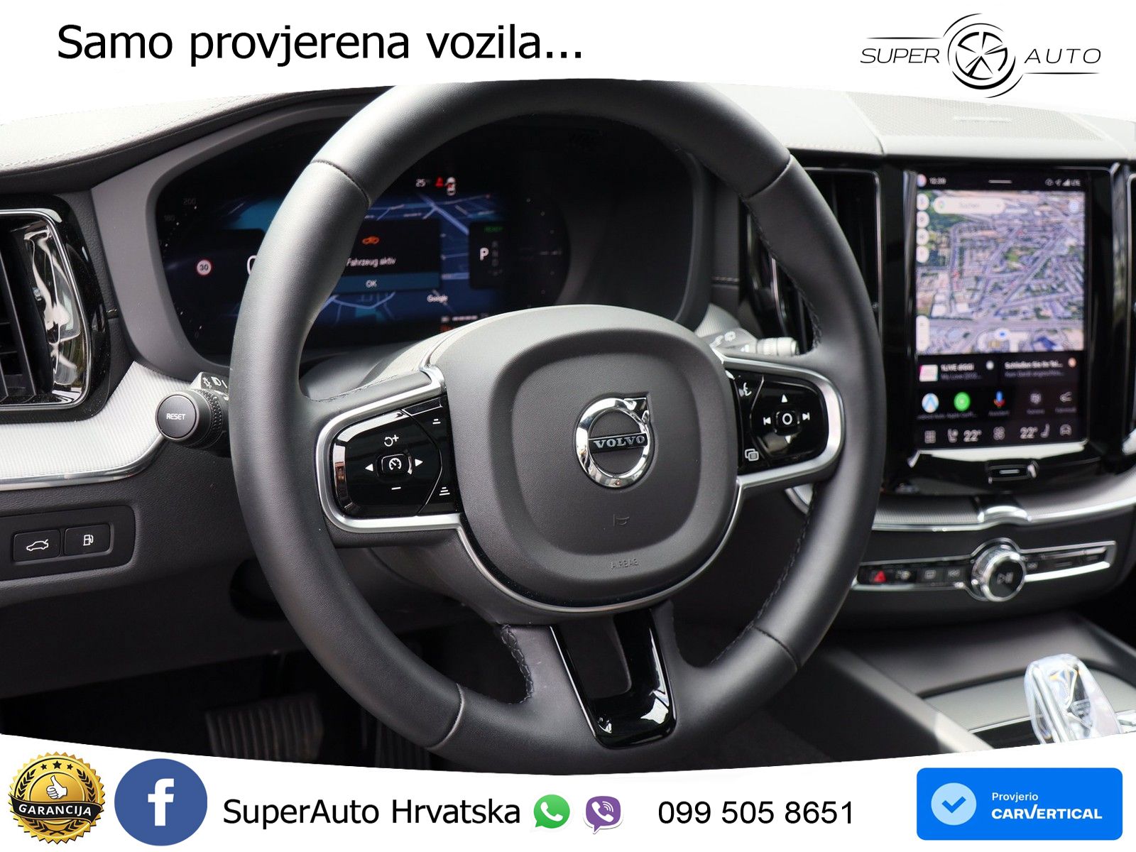 Volvo XC60 T8 AWD Geartronic ZRAČNI+ACC+GR SJED+KAM+PANO