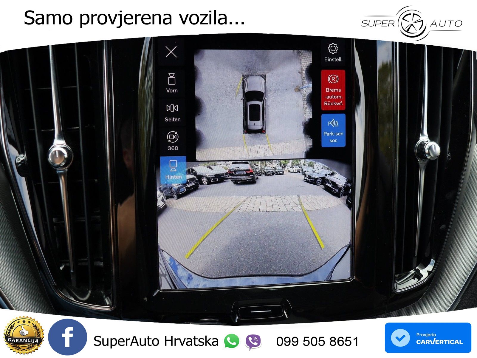 Volvo XC60 T8 AWD Geartronic ZRAČNI+ACC+GR SJED+KAM+PANO