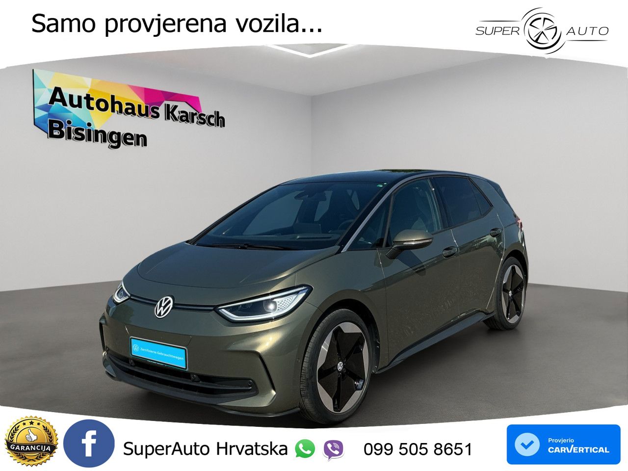 Volkswagen ID.3 Pro 62 kWh (204 KS) LED+GR SJED+ACC