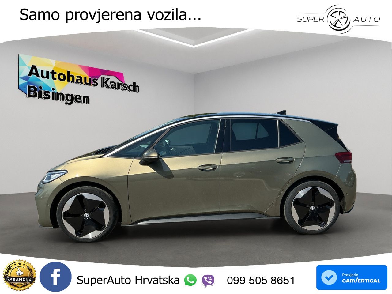 Volkswagen ID.3 Pro 62 kWh (204 KS) LED+GR SJED+ACC