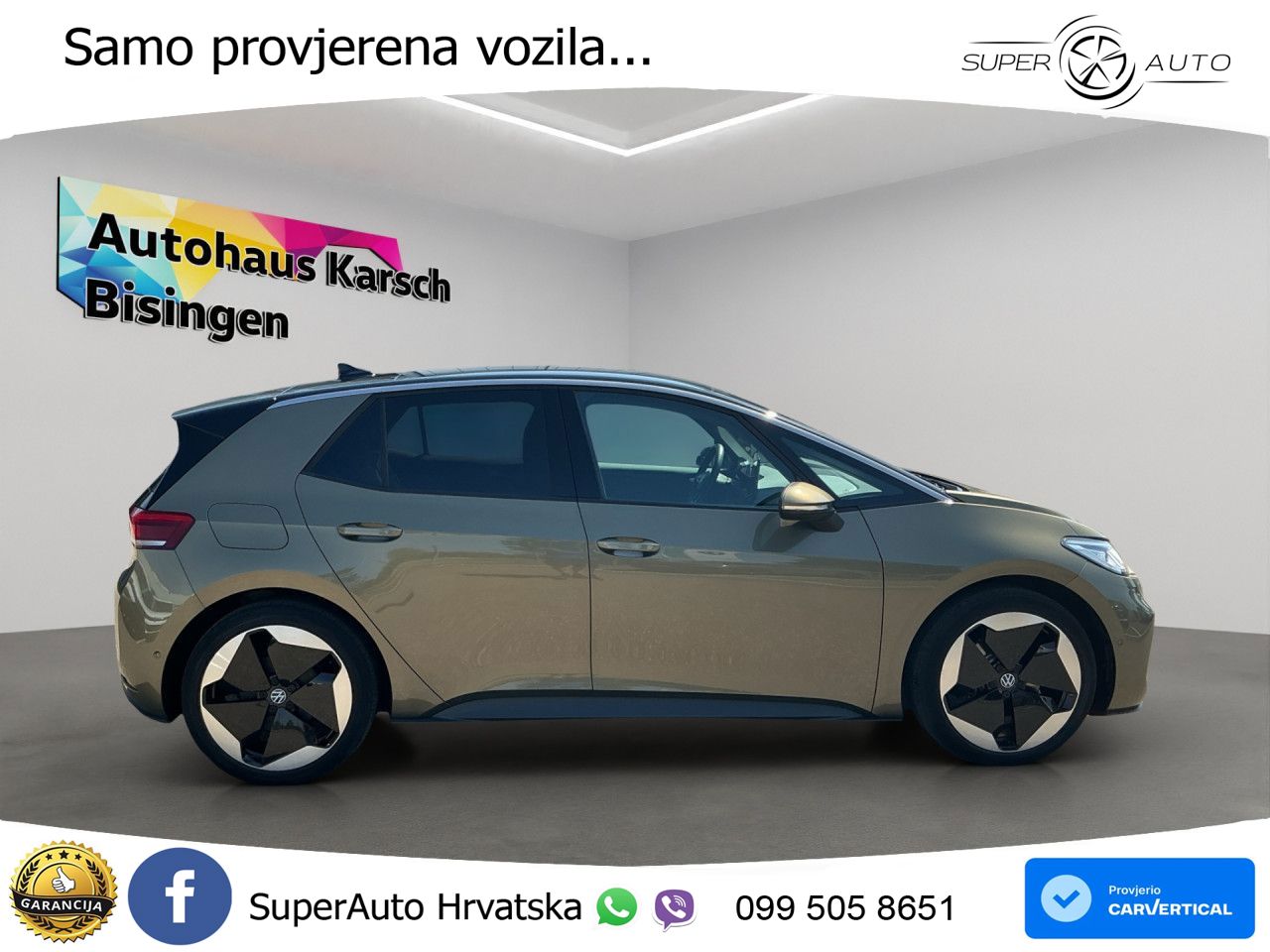 Volkswagen ID.3 Pro 62 kWh (204 KS) LED+GR SJED+ACC