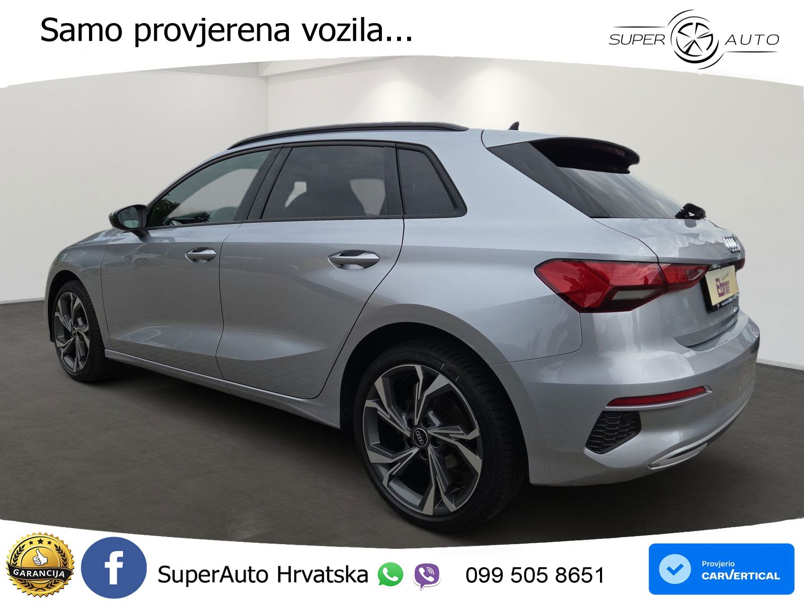 Audi A3 35 TFSI (150 KS) LED+GR SJED+ACC
