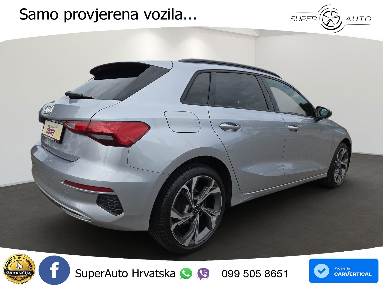 Audi A3 35 TFSI (150 KS) LED+GR SJED+ACC