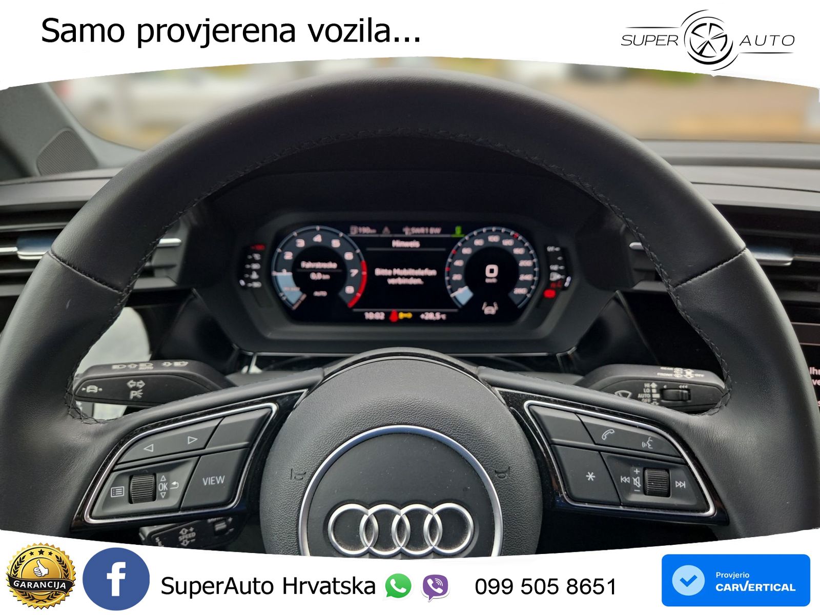 Audi A3 35 TFSI (150 KS) LED+GR SJED+ACC