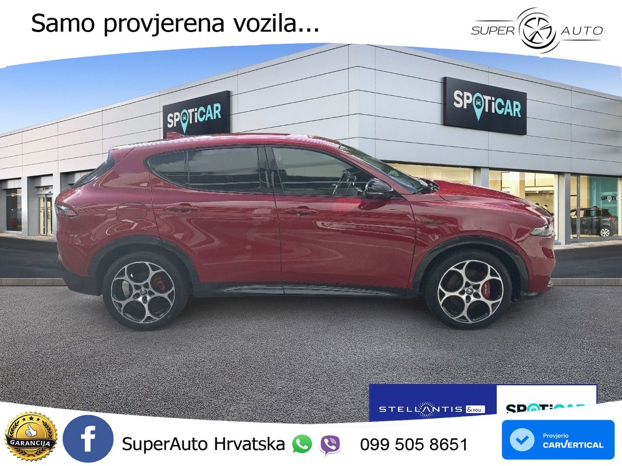 Alfa Romeo Tonale 1.5 VGT (160 KS) 48V-Hybrid TCT LED+GR SJED+ACC